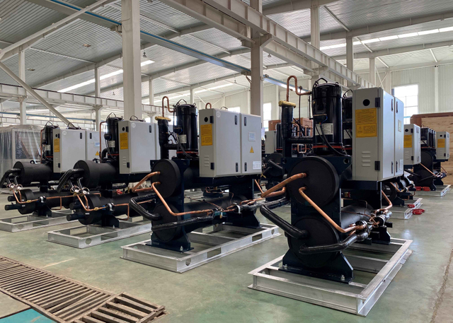 전문 공급업체 아울렛 70kw-280kw 수냉식 스크롤 냉각기