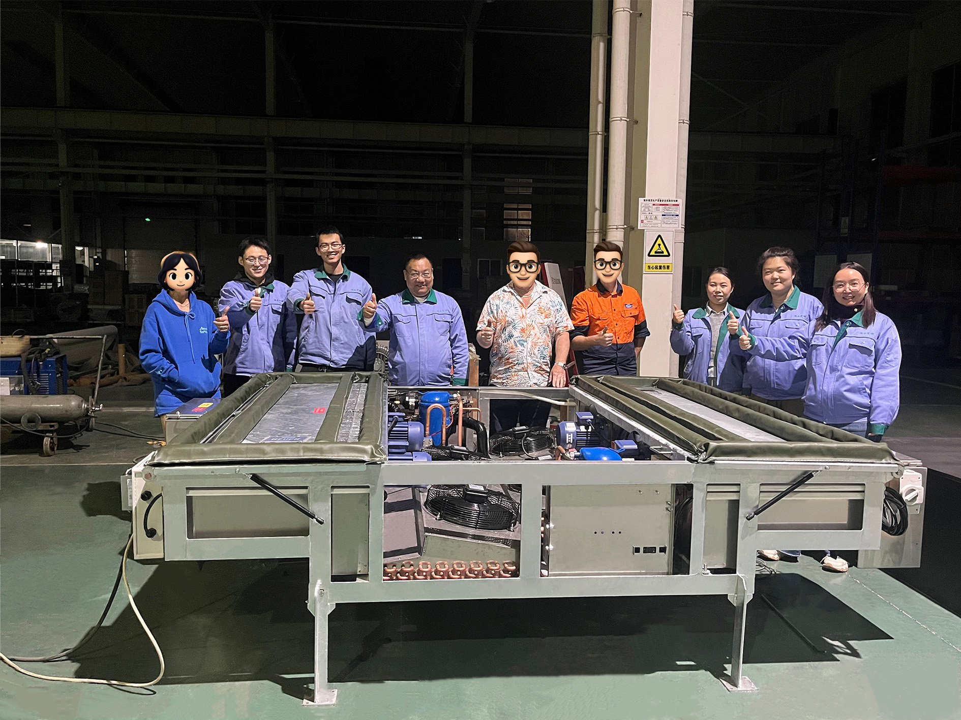 Ruidong Group은 호주에서 고급 해양 에어컨 프로젝트를 성공적으로 완료했습니다.