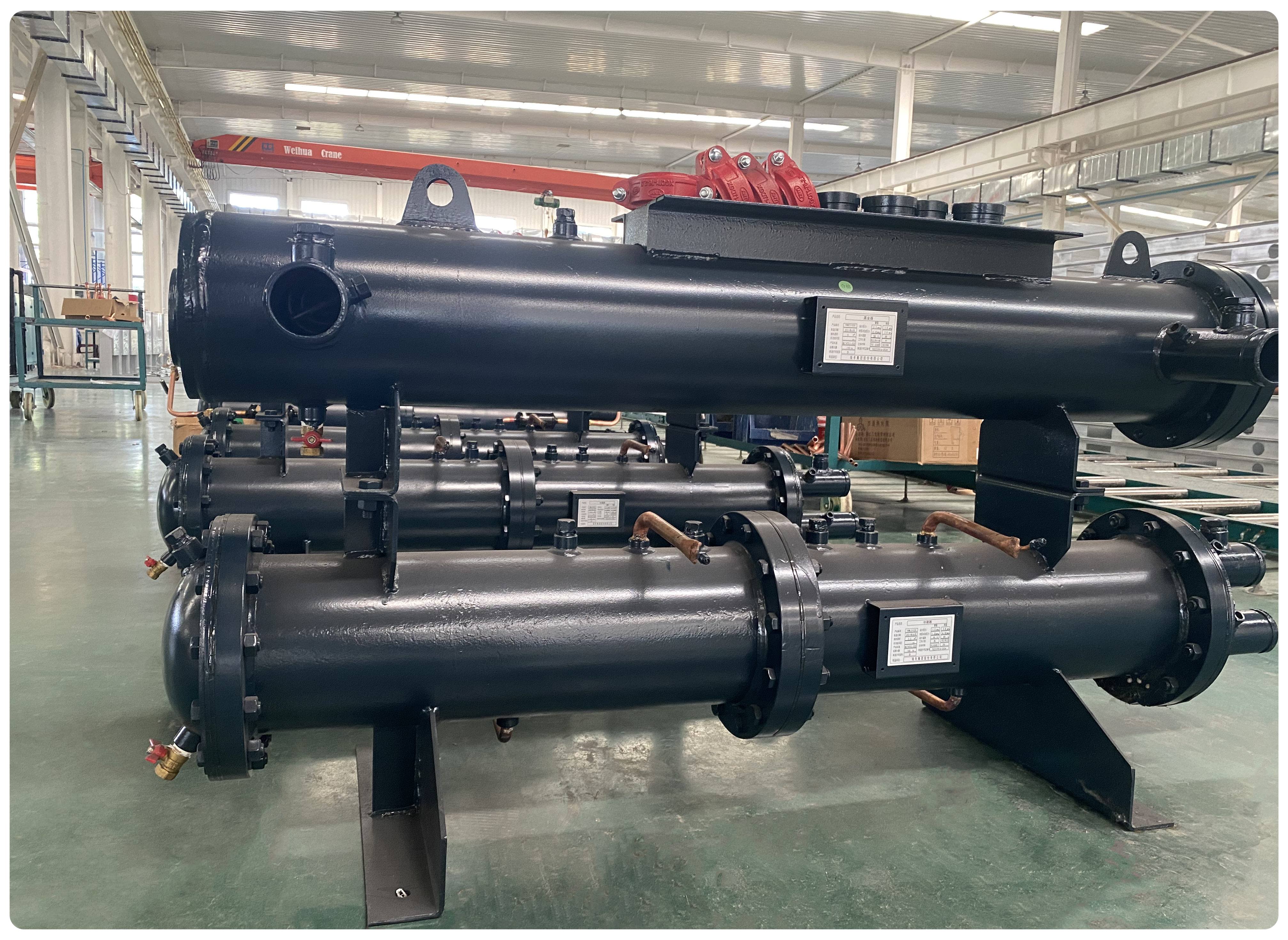 그림 4 쉘 및 튜브 응축기