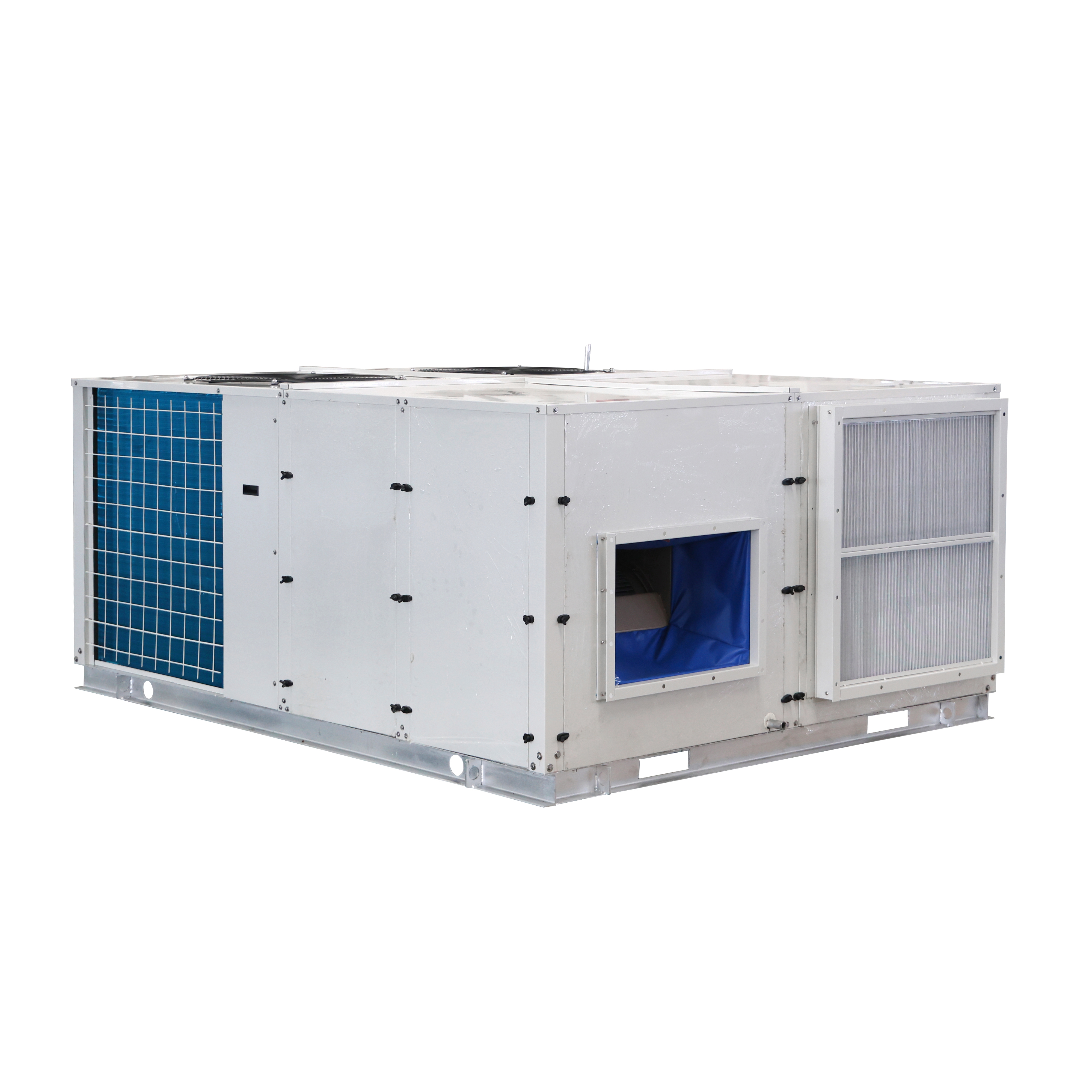 고급 스마트 컨트롤이있는 70kW 옥상 포장 에어컨 장치
