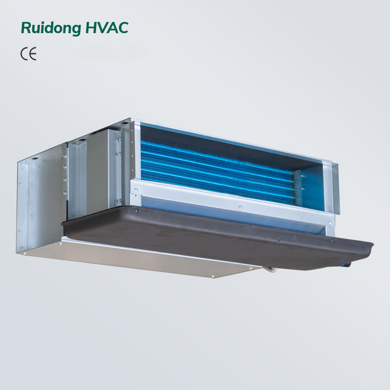 중앙 에어컨 급수 시스템 덕트 천장 장착형 팬 코일 장치