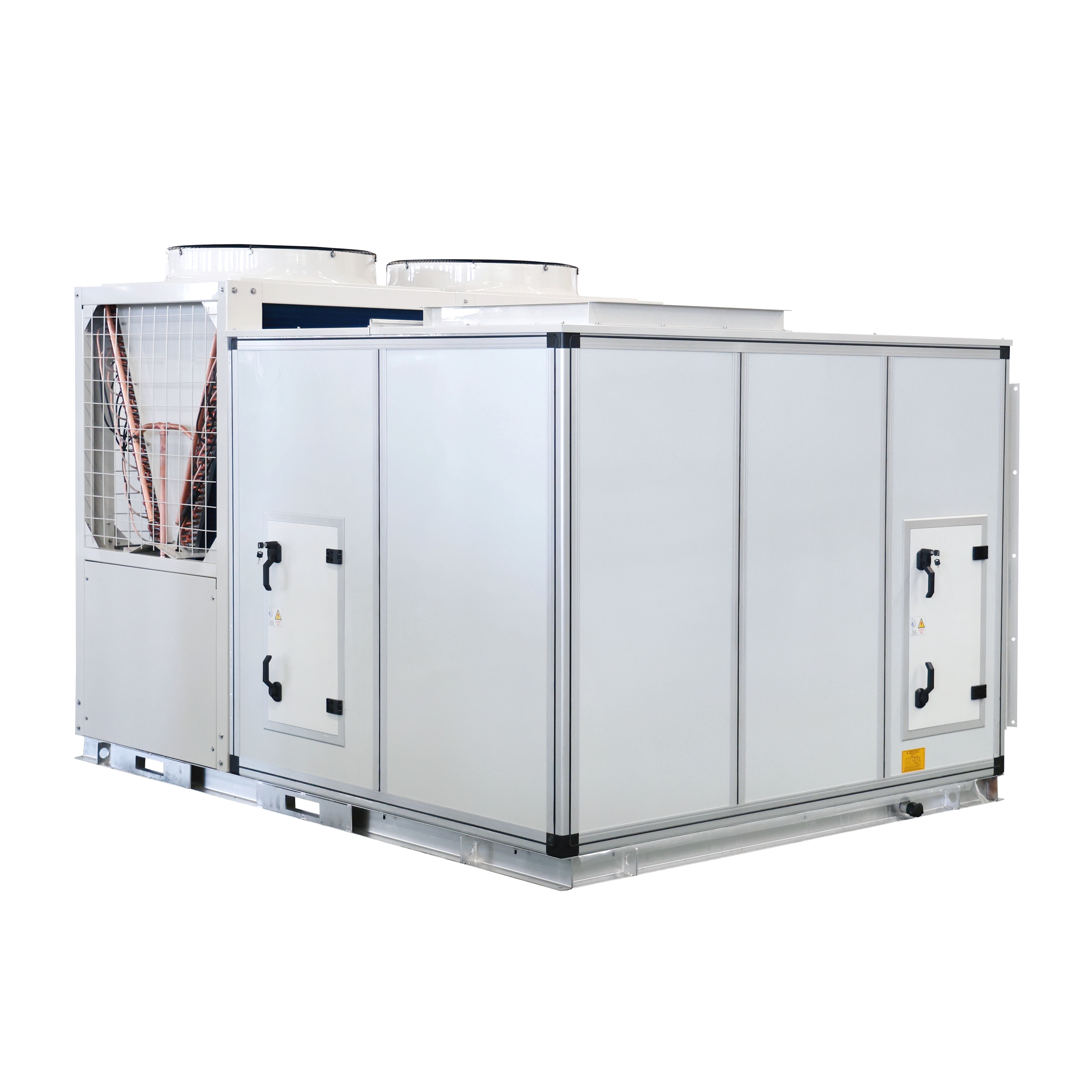 90kW 105kW 120kW 상업용 에어컨 고성능 옥상 포장 장치 넓은 공간